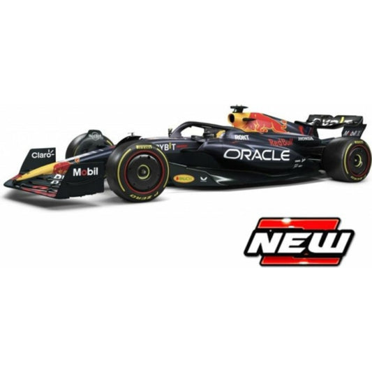 THIS ITEM IS AVAILABLE TO ORDER FROM OUR SUPPLIER - 1:43 BURAGO BG38082V RED BULL RB19 NO.1 MAX VERSTAPPEN 2023 WORLD CHAMPION (ONE SUPPLIED)