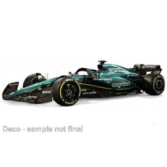 THIS ITEM IS AVAILABLE TO ORDER FROM OUR SUPPLIER - 1:43 BURAGO BG38090S ASTON MARTIN ARAMCO COGNIZANT F1 AMR23 NO.18 STROLL
