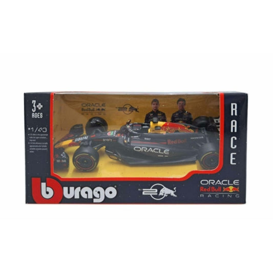 THIS ITEM IS AVAILABLE TO ORDER FROM OUR SUPPLIER - 1:43 BURAGO BG38174V RED BULL RACING RB20 F1 2024 M.VERSTAPPEN CARD BOX