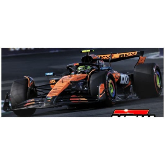 PRE ORDER STOCKS DUE DECEMBER 2025 / JANUARY 2026 1:43 BURAGO BG38249N MCLAREN MCL39 NO.4 LANDO NORRIS 2025 WITH HELMET