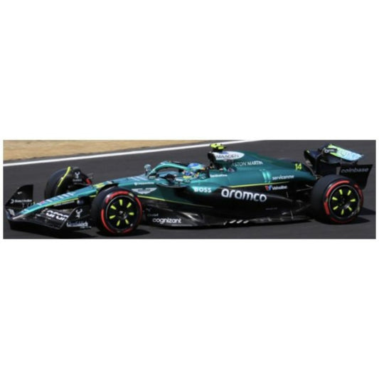 PRE ORDER STOCKS DUE DECEMBER 2025 / JANUARY 2026 1:43 BURAGO BG38251A ASTON MARTIN AMR 25 NO.14 FERNANDO ALONSO 2025 WITH HELMET