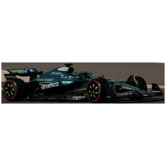 PRE ORDER STOCKS DUE DECEMBER 2025 / JANUARY 2026 1:43 BURAGO BG38251S ASTON MARTIN AMR 25 NO.18 LANCE STROLL 2025 WITH HELMET