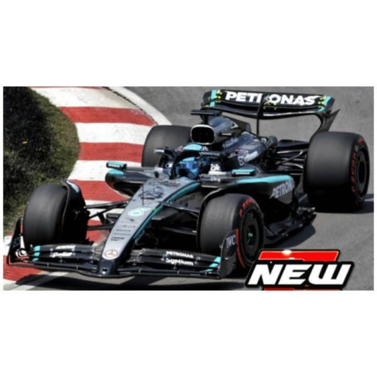 PRE ORDER STOCKS DUE DECEMBER 2025 / JANUARY 2026 1:64 BURAGO BG58002R MERCEDES BENZ AMG W16 NO.63 G RUSSELL 2025
