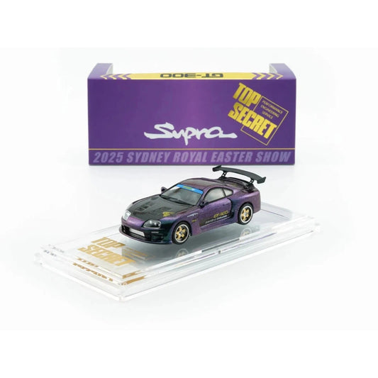 1:64 BM Creations Toyota Supra Top Secret *Australia Limited* Purple BM64B0432