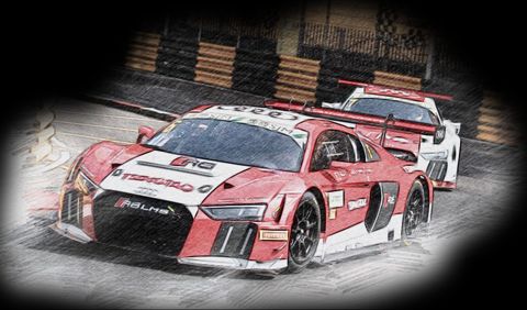 Available To Order – Audi R8 LMS Fia GP Macau 2015 #6/#7 1:24 Beemax Model (BMX NU24024)