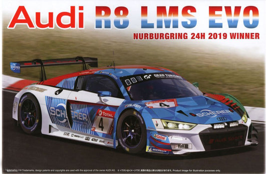 Available To Order – Audi R8 LMS EVO 24h Nurburgring 2019 Winner 1:24 Beemax Model (BMX NU24026)