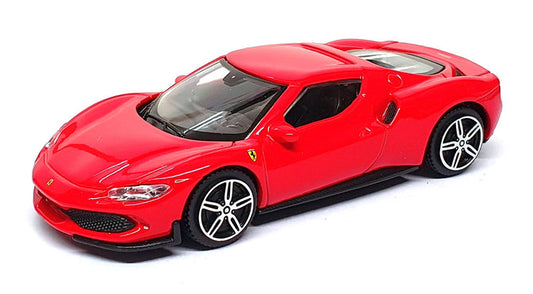 1:43 Burago Race and Play Ferrari 296 Gtb Red 18-36000-296