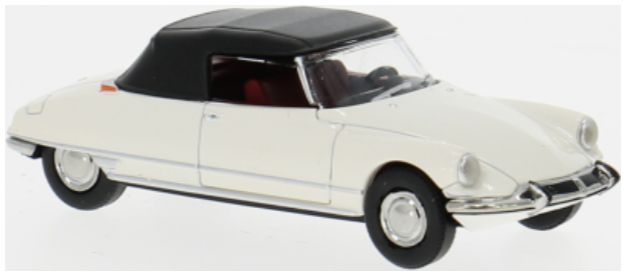 Available To Order – Citroen DS 19 Cabriolet White 1963 1:87 (BRE 14234)