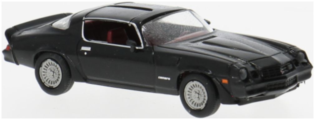 Available To Order – Chevrolet Camaro Black 1980 1:87 Brekina Model (BRE 18050)