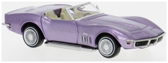 Available To Order – Chevrolet Corvette C3 Violet 1967 1:87 (BRE 19995)