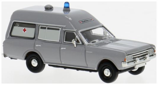 Available to Order – Opel Rekord C KTW Grey 1968 DRK 1:87 (BRE 20671)
