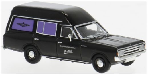Available to Order – Opel Rekord C Hearse 1968 Pietat 1:87 (BRE 20676)