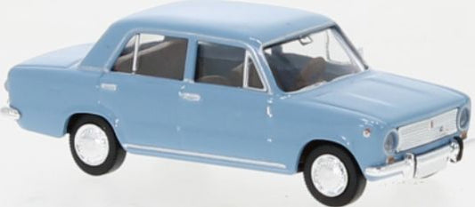 Available To Order – Fiat 124 Blue 1966 1:87 (BRE 22416)