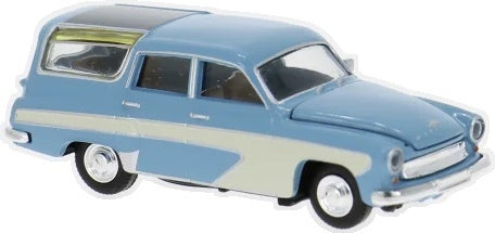 Available To Order – Wartburg 311 Camping Blue/White 1959 1:87 Brekina Model (BRE 27125)