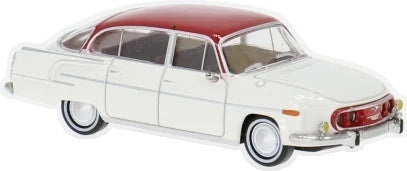 Tatra 603-2 White/Red 1963 1:87 Brekina Model