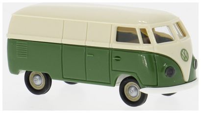 VW T1a Kasten hellbeige/grun 1950 1:87 – diecast model