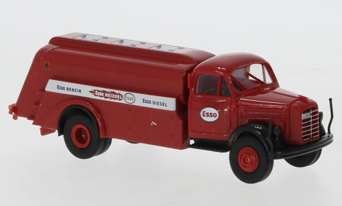 Borgward B 4500 Tanker Red Esso 1951 1:87 – diecast model