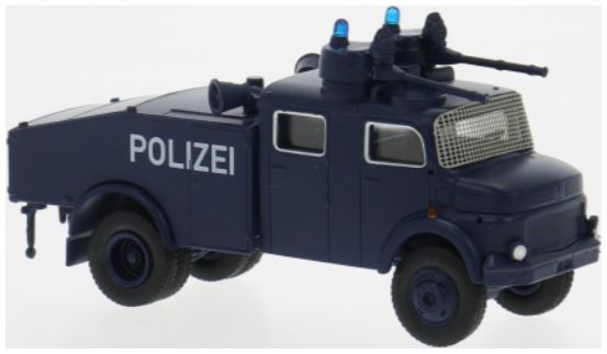 Available to Order – Mercedes LA 1113 Water Cannon 1966 Polizei Berlin 1:87 Brekina Model (BRE 47181)