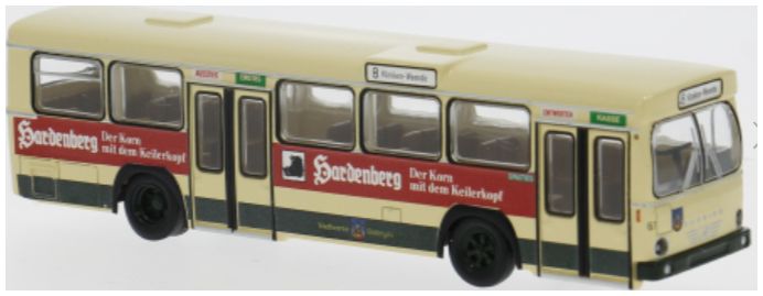 Available To Order – Bussing BS 110V 1970 Gottingen Hardenberg 1:87 Brekina Model (BRE 59162)