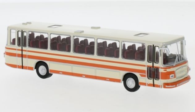 Available to Order – MAN 750 HO Beige/Orange 1967 1:87 Brekina Model (BRE 59250)