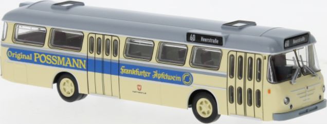 Available To Order – Bussing Senator 12 D Frankfurt Possmann 1962 1:87 Brekina Model (BRE 59370)