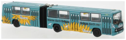 Available to Order – Ikarus 280.02 BVB Erdgas 1990 1:87 Brekina Model (BRE 59726)