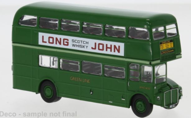 AEC Routemaster London Greenline Long John Whisky 1965 1:87 Brekina Model
