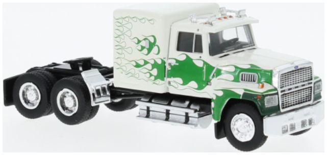 Ford LTL 9000 White/Green 1978 1:87 Brekina Model