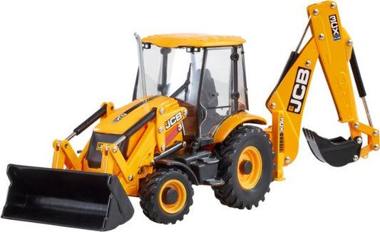 JCB 3CX Plus Sitemaster Backhoe Loader 1:32 Britians Farm Model