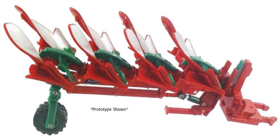 Available To Order – Kverneland 2300 S Plough 1:32 Britians Farm Model (BRI 43344)