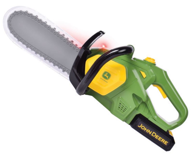 John Deere Motorised Chainsaw Britains Farm Model