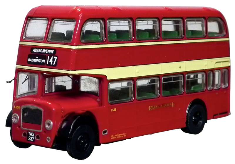 Bristol Lodekka LD6G - Red & White (147) 1:76 – diecast model