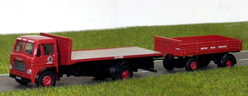 Ley Beaver F/bed & Trailer British Road Se 1:76 – diecast model
