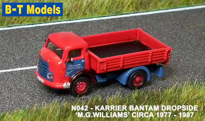 Karrier Bantam Dropside - M.G Williams 1:148 B-T Models Model