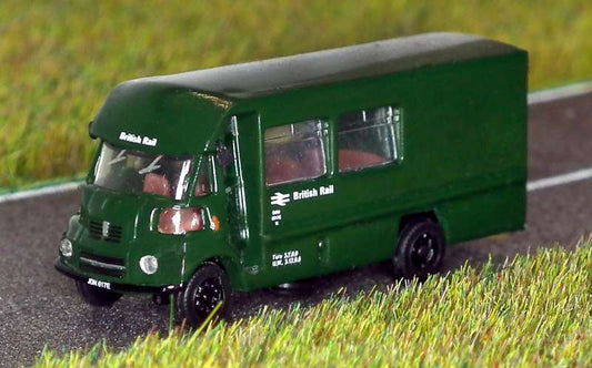 Available To Order – Ley FG Crewbus - British Rail (Green) 1:148 B-T Models Model (BTO N046)