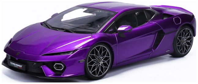 Lamborghini Temerario 2024 Purple 1:18 Bburago Model
