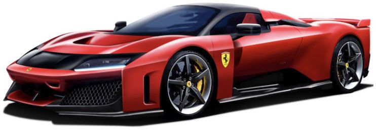 Available To Order – Ferrari F80 Red 1:18 Bburago Model (BUR 16022)