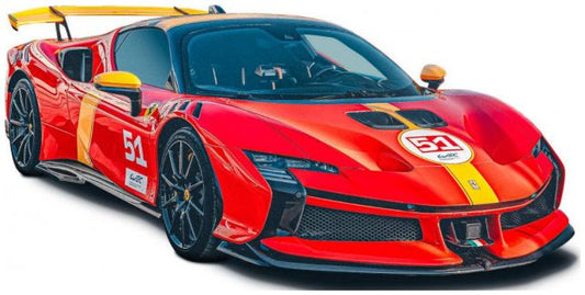 Available To Order – Ferrari SF90 XX #51 24h Le Mans Winner Livery w/Showcase 1:18 (BUR 16036)