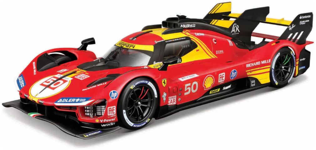 Available To Order – Ferrari 499P Hypercar 24h Le Mans Champion 2024 #50 1:18 (BUR 16303)