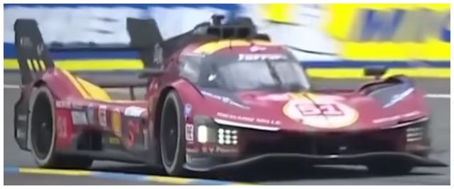 Ferrari 499P 3.0L Turbo V6 AF Corse #51 3rd 24h Le Mans 25 Guidi/Calado/Giovinazzi 1:18 Bburago Model