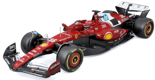 Available To Order – Ferrari F1 SF-25 Team Scuderia Ferrari #16 Charles Leclerc - With Helmet 1:18 (BUR 16816L)