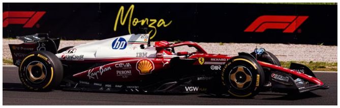 Available To Order – Ferrari F1 SF-25 HP #16 Monza GP 2025 Leclerc 'Niki Lauda 50th Anniversary' 1:18 Bburago Model (BUR 16816MON-16)
