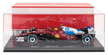 Available To Order – Ferrari F1 SF-25 Team Scuderia Ferrari #44 Miami GP 2025 Lewis Hamilton w/Case 1:18 (BUR 16822-44-MIAMI)