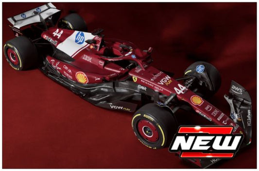 Available To Order – Ferrari SF-25 #44 Lewis Hamilton Season Car 2025 Hard Case 1:18 (BUR 16822H)