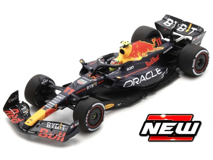 Available to Order – Red Bull Racing F1 RB19 #11 Sergio Perez - W/Figure 1:18 (BUR 18003P)