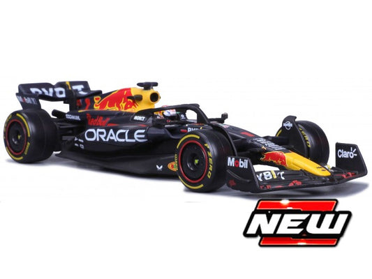 Available to Order – Red Bull Racing F1 RB19 #1 Max Verstappen - W/Figure 1:18 (BUR 18003V)