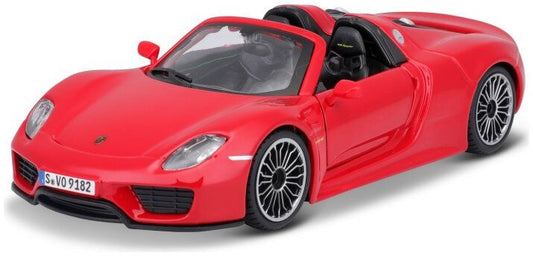 Available to Order – Porsche 918 Spyder 2015 Red 1:24 (BUR 21076R)
