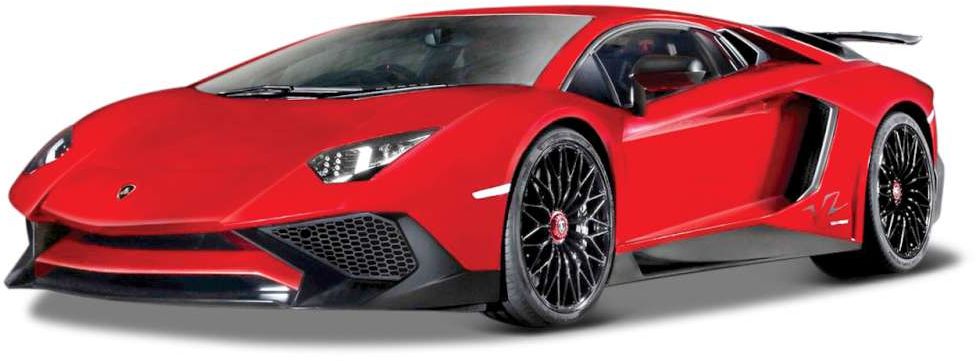 Lamborghini Aventador SV Coupe - Red 1:24 Bburago Model