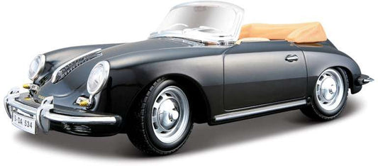 Available to Order – Porsche 356B Cabrio 1961 - Black 1:24 (BUR 22078K)