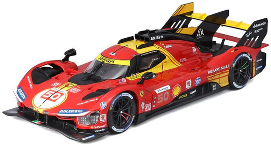 Available To Order – Ferrari 499P Hypercar 24h Le Mans Champion 2024 #50 1:24 (BUR 26312)